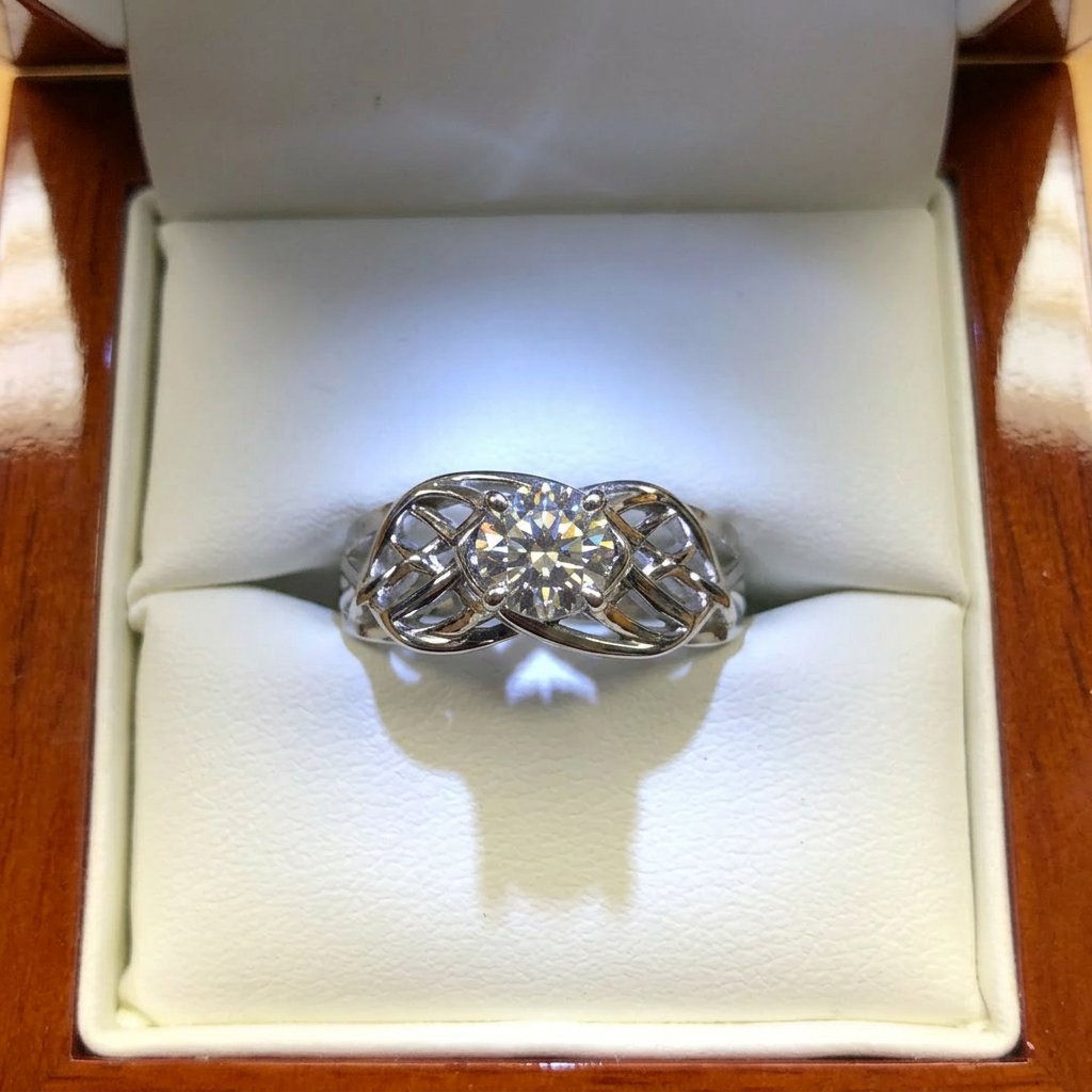 Vintage Halo Ring